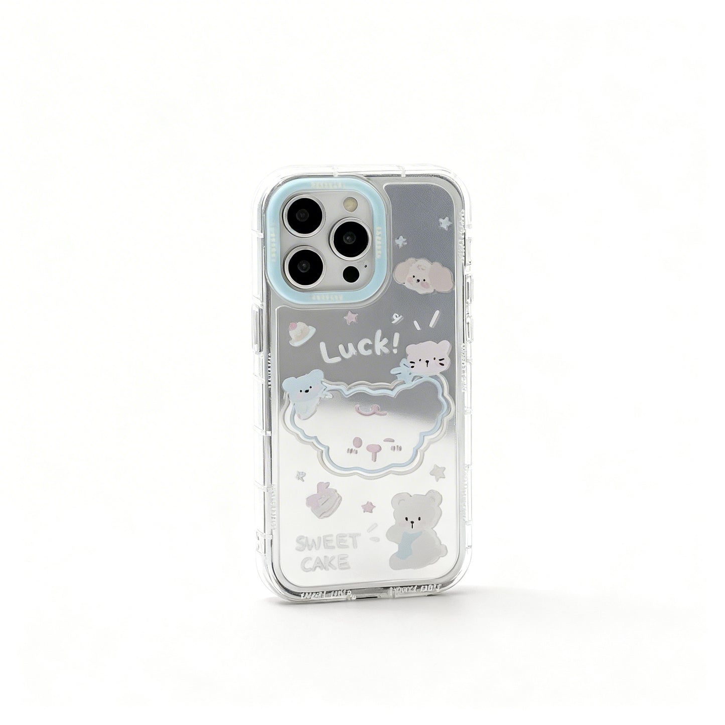 Cute Summer Mirror Dog Phone Case for iPhone