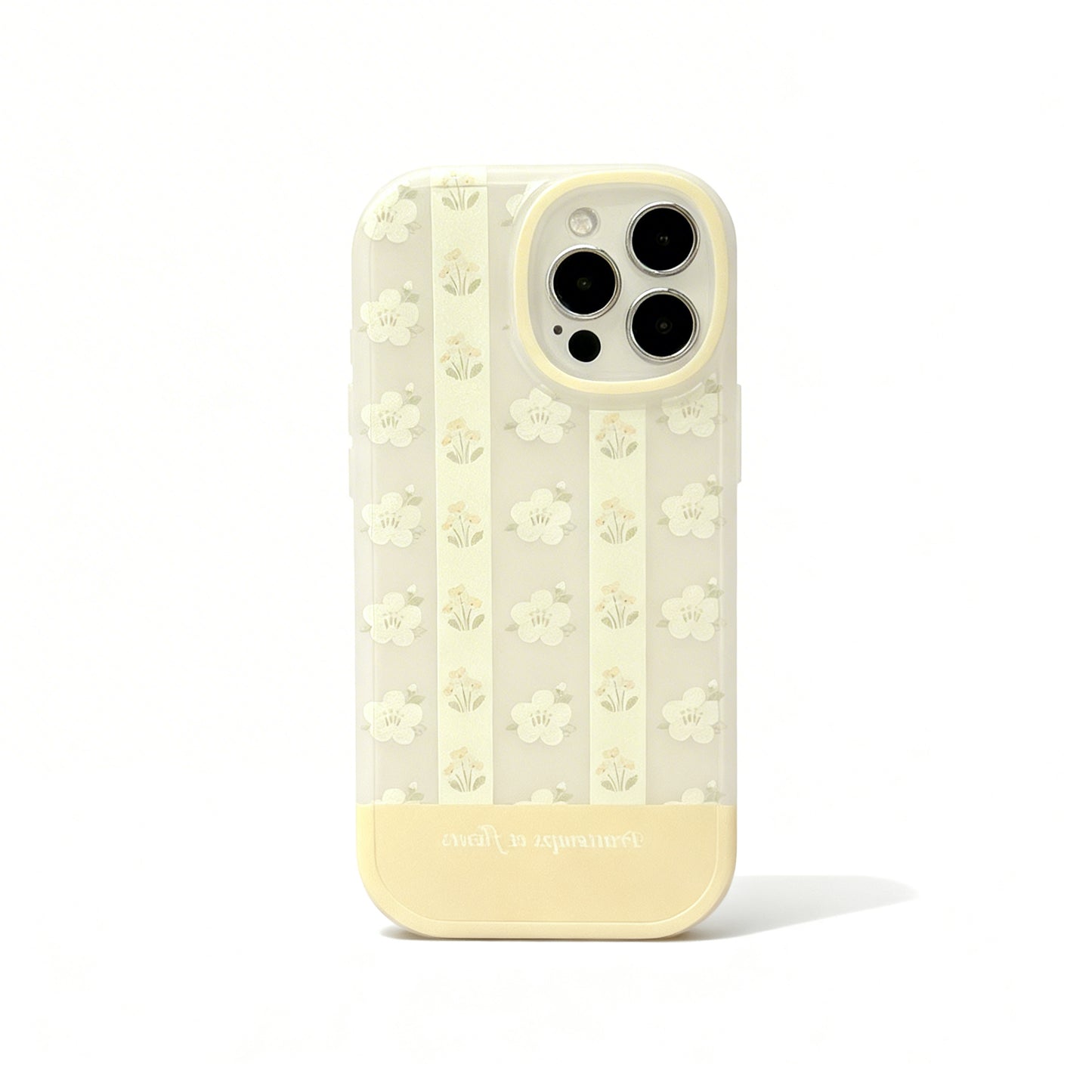 Cute Floral Design Soft Phone Case for iPhone