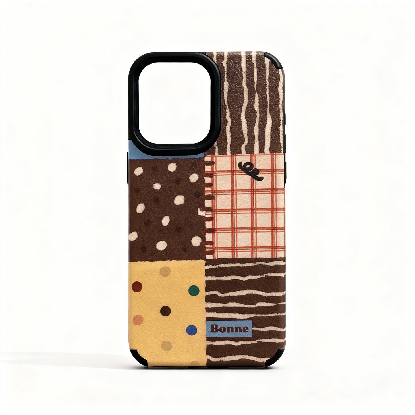 Vintage Polka Dot Soft Phone Case for iPhone