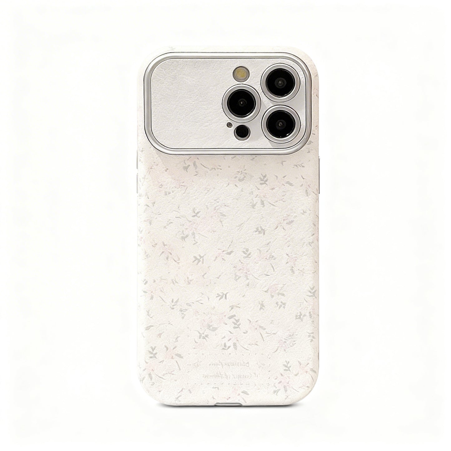 Cute Pink Floral Soft Phone Case for iPhone