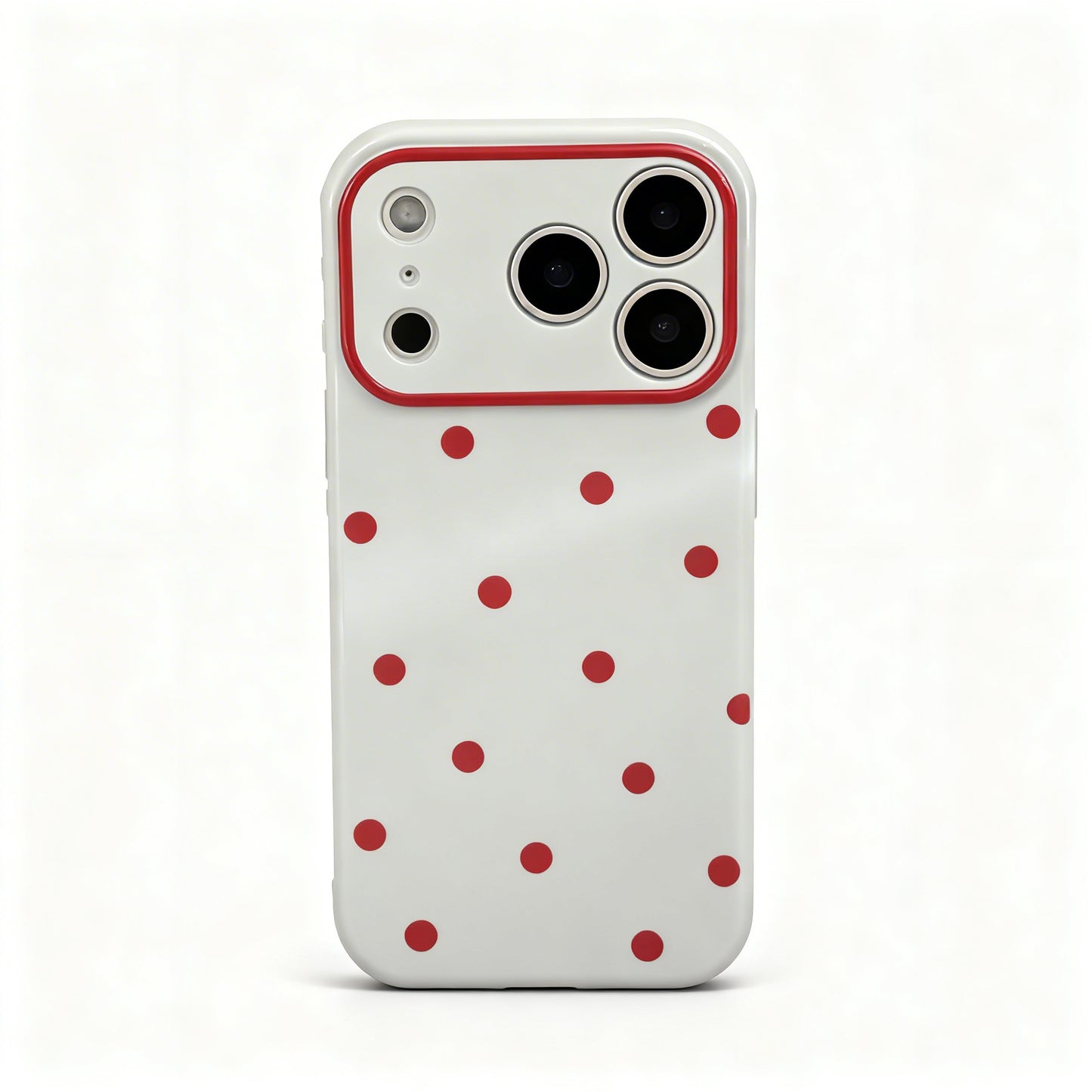 Colorful Polka Dot Soft Phone Case for iPhone