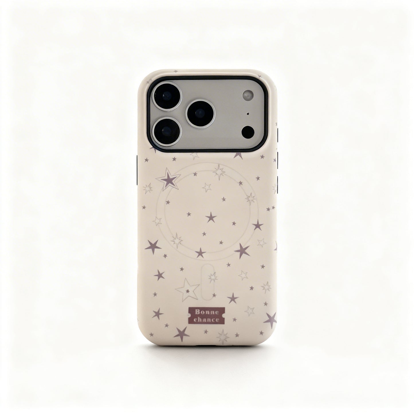 Korean Style Blue Star Stand Phone Case for iPhone