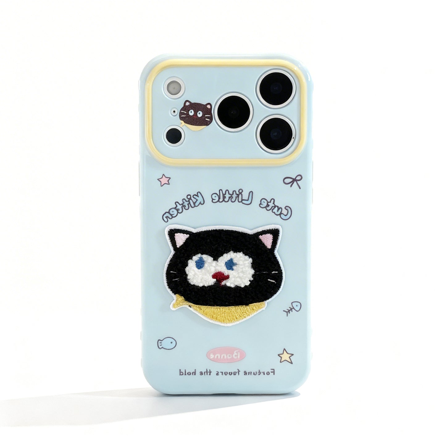 Cute Plush Animal Shockproof Phone Case for iPhone
