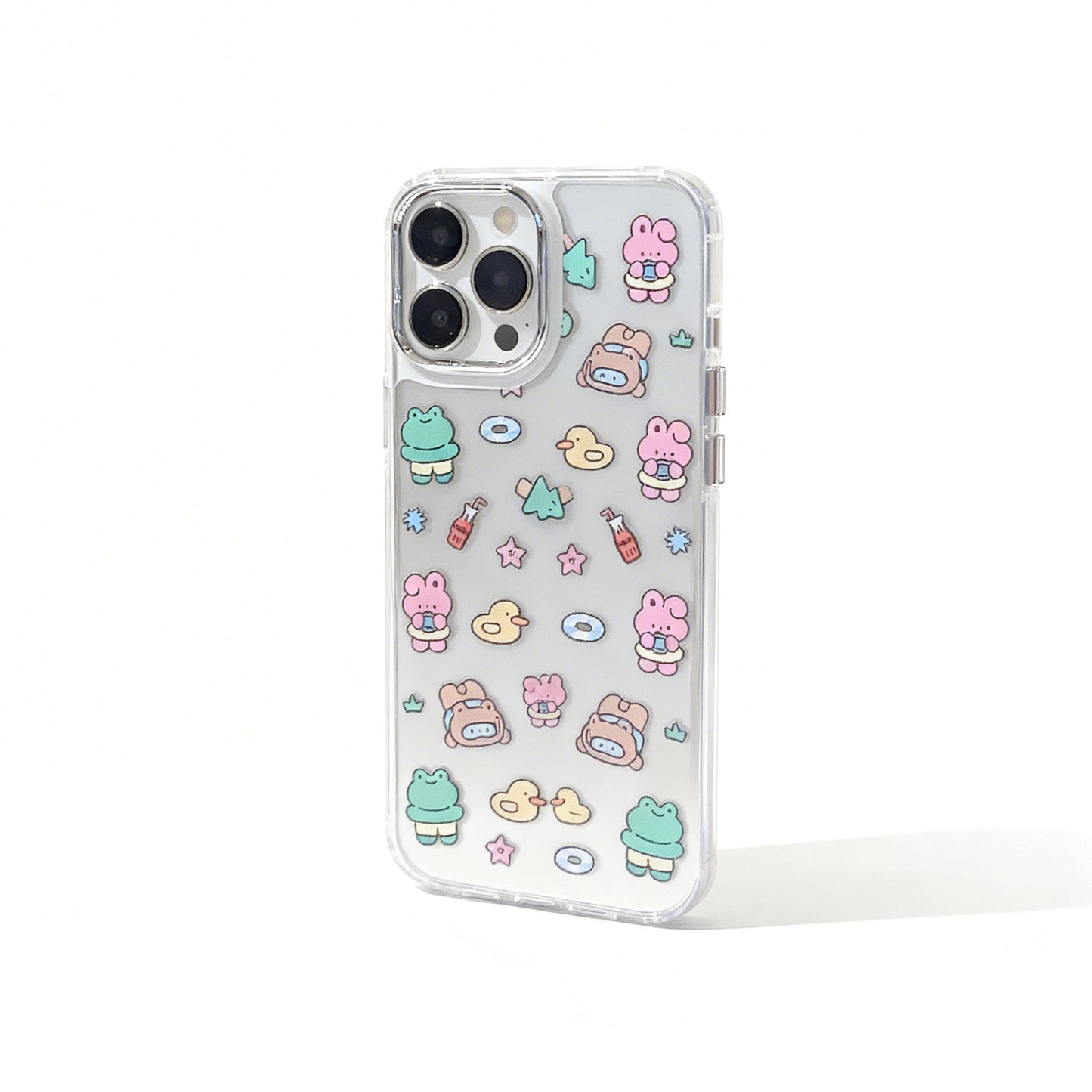 Minimalist Glossy Mirror Phone Case for iPhone