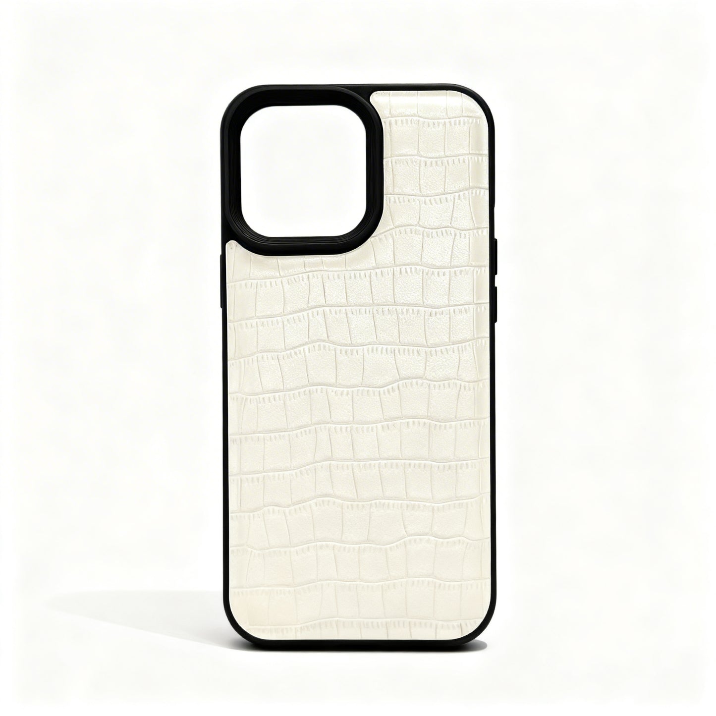 Vintage Crocodile Print Soft Phone Case for iPhone