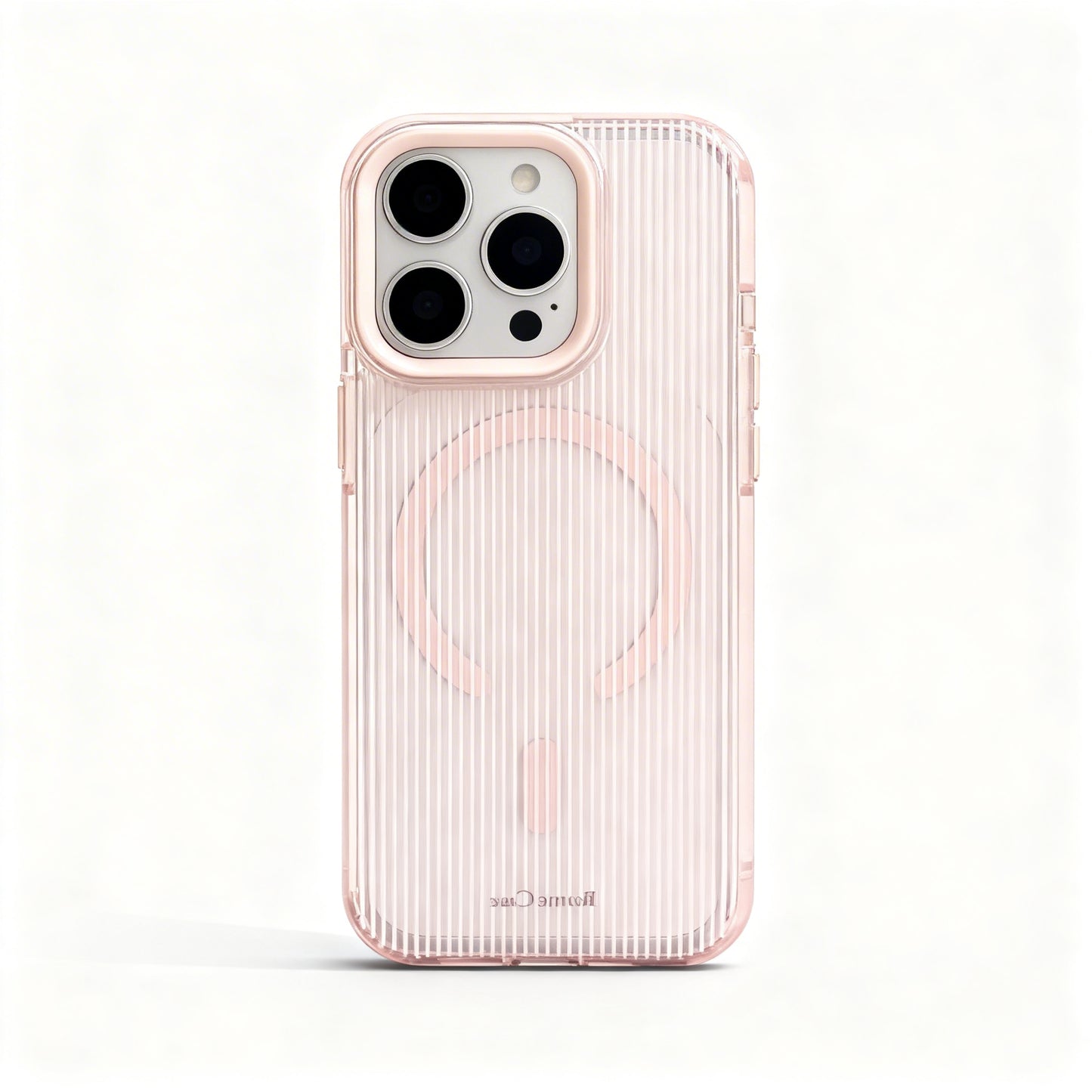 Korean Style Blue and Red Striped Heart Magnetic Phone Case for iPhone