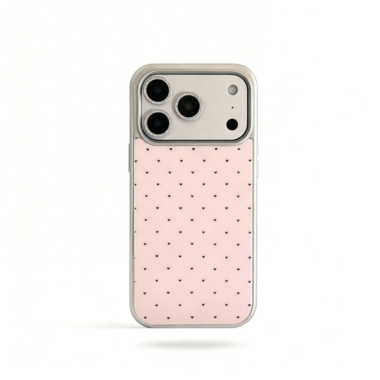 Pink Cat Design Magnetic Stand Phone Case for iPhone