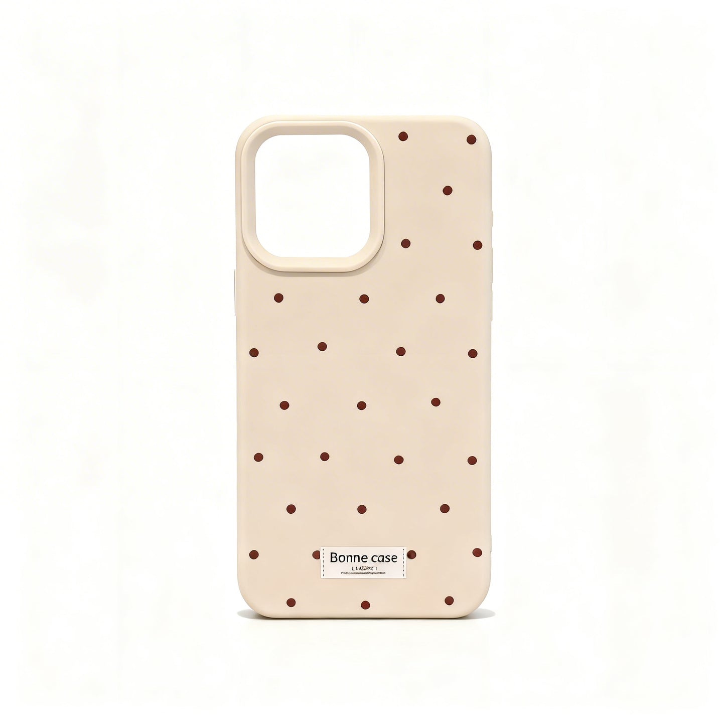 Korean Style Dot Pattern Soft Phone Case for iPhone