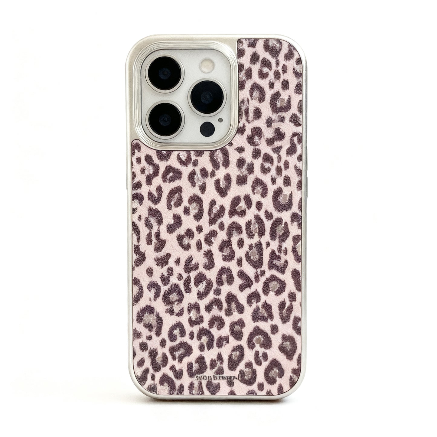 Vintage Purple Leopard Print Phone Case for iPhone