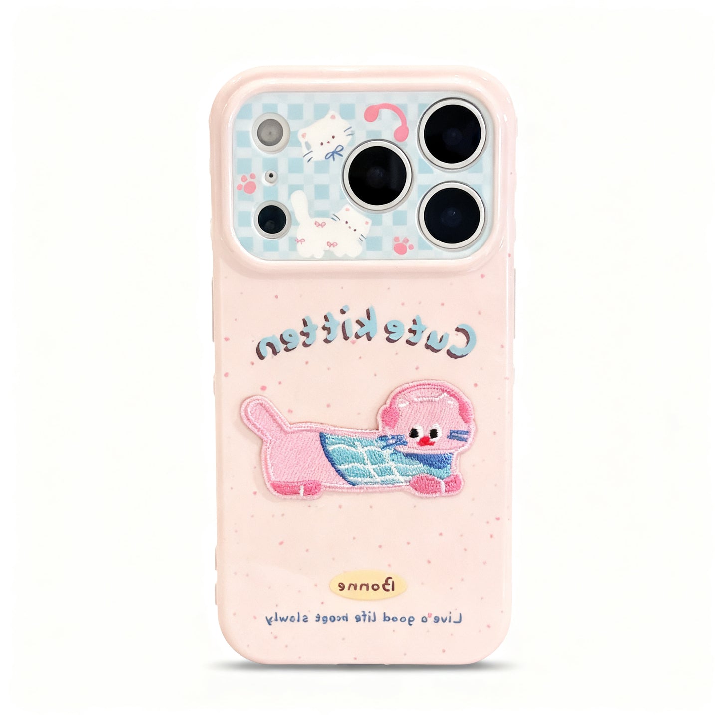 Cute Cat Soft Phone Case for iPhone