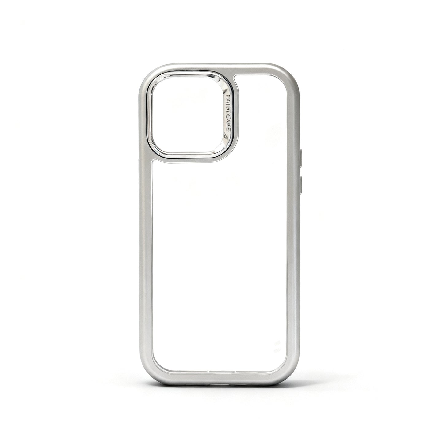 Clear Mirrored Minimal Phone Case for iPhone