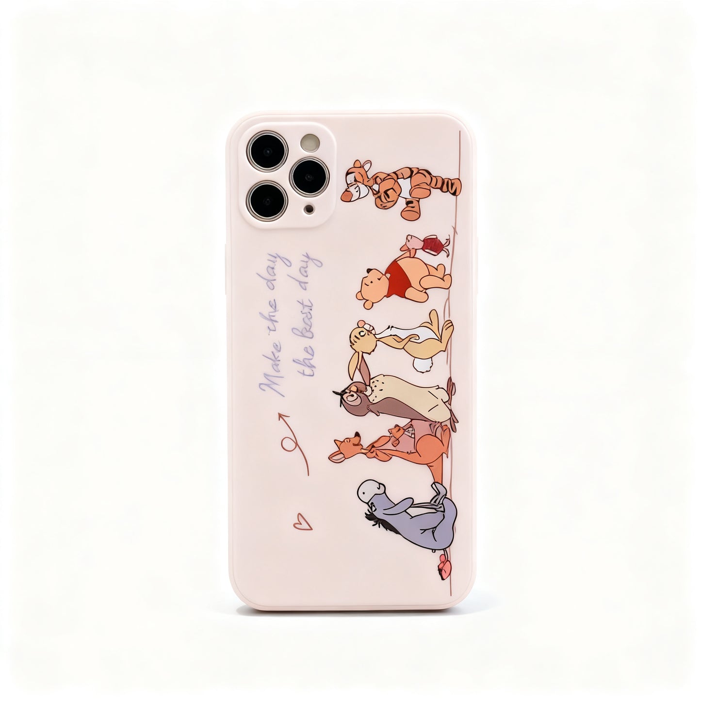 Cute Cartoon Design Matte Phone Case for iPhone