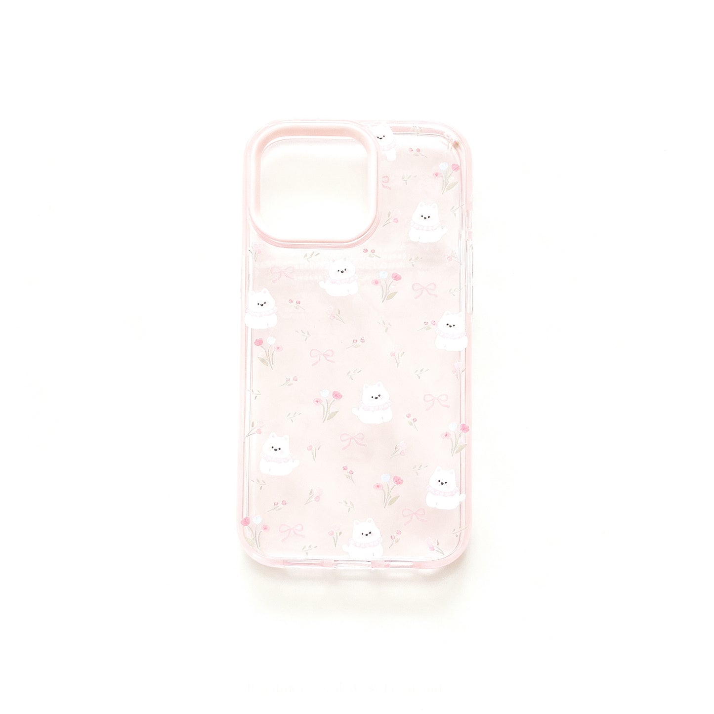 Cute Dog Design Stand Phone Case for iPhone
