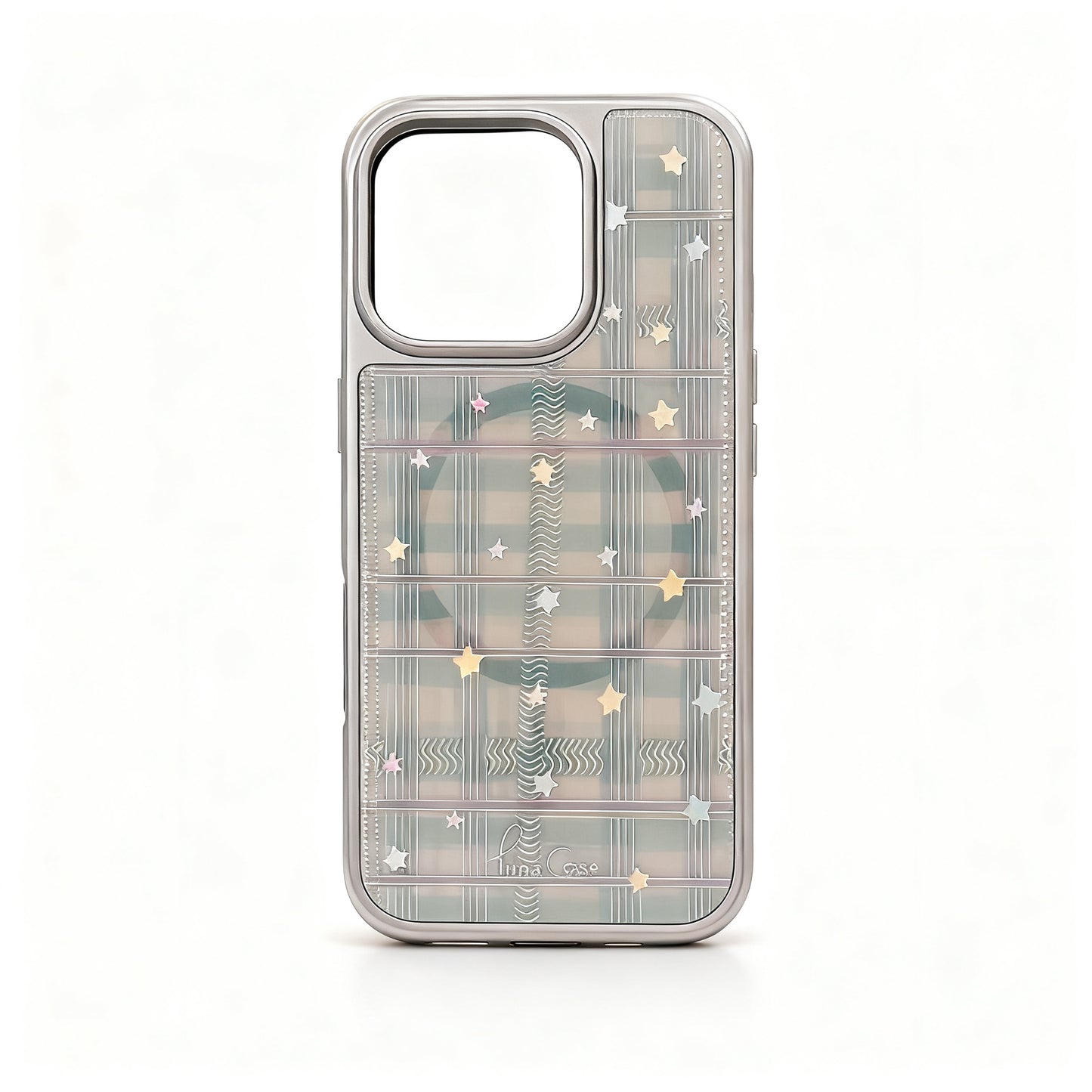 Gold Butterfly Bow Magnetic Stand Phone Case for iPhone