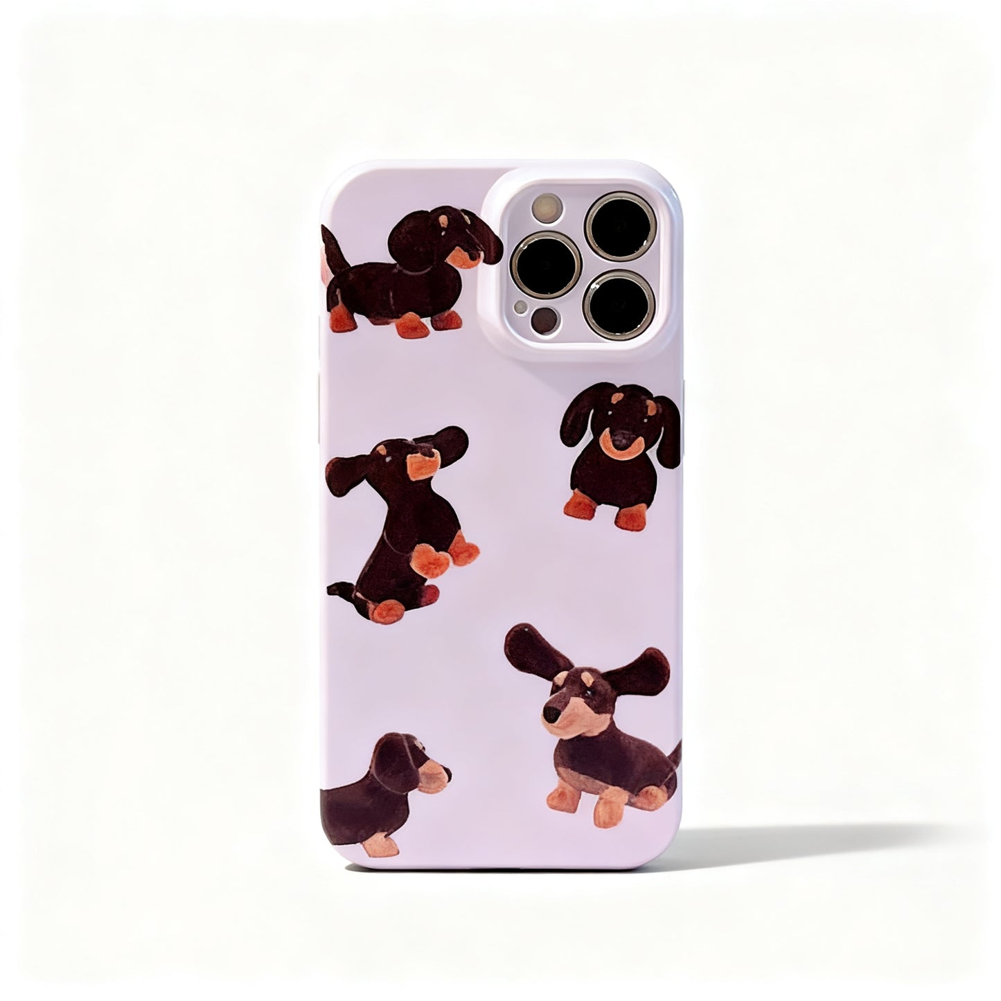 Black Rabbit Minimalist Soft Phone Case for iPhone