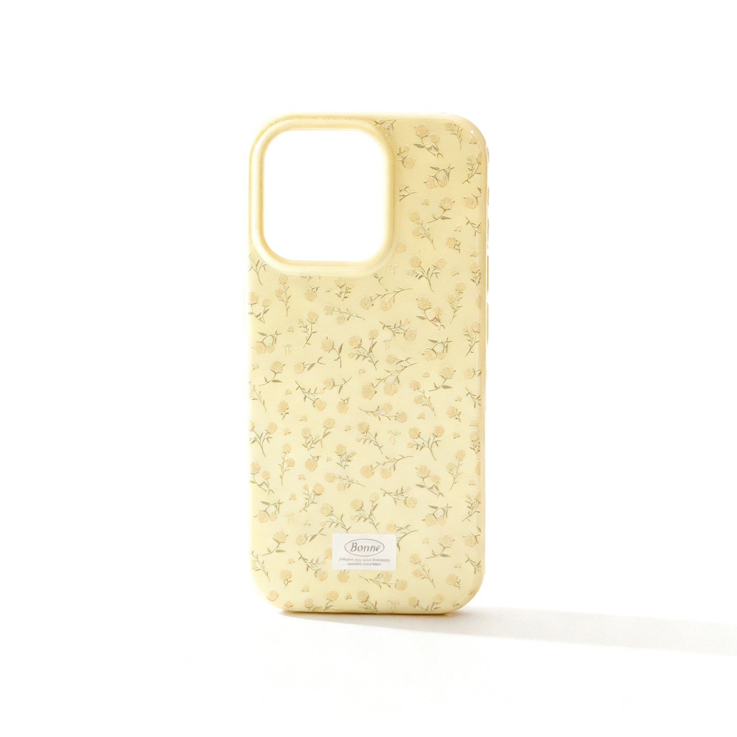 Pink Floral Soft Phone Case for iPhone