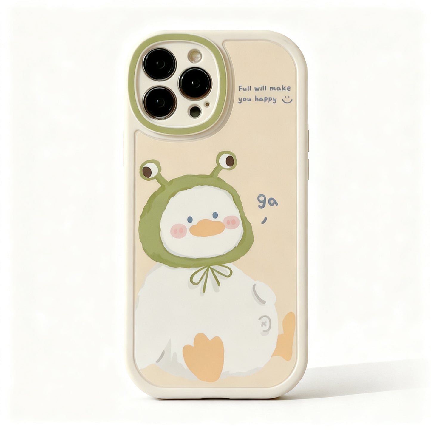 Cute Yellow Duck Soft Phone Case for iPhone