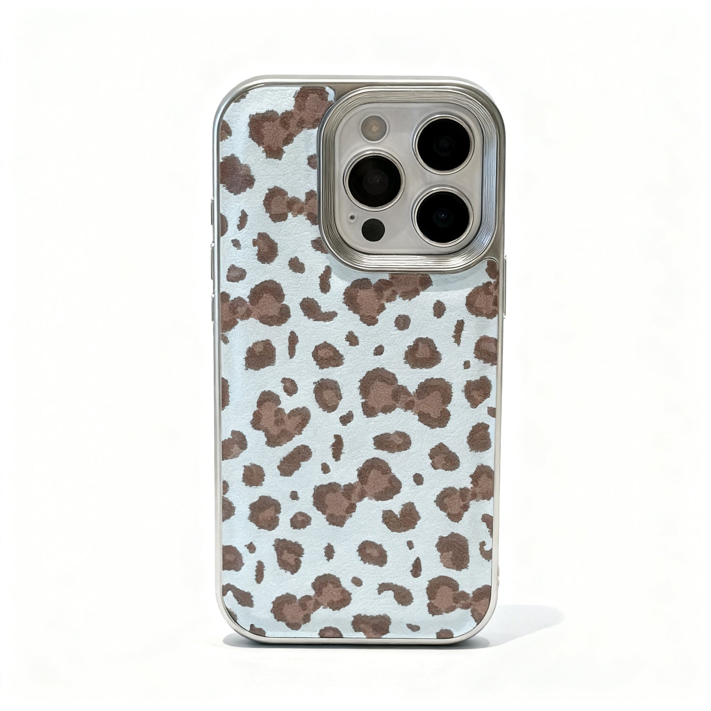Vintage Leopard Print Bow Phone Case for iPhone