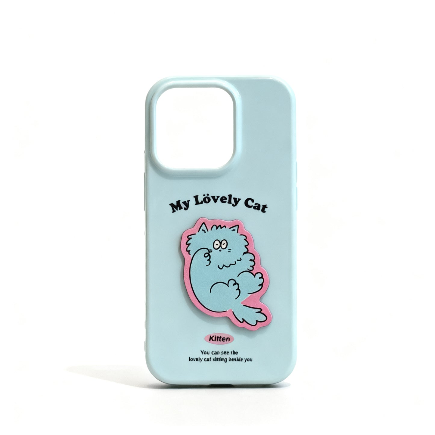 Cute Cartoon Animal Plush Phone Case for iPhone