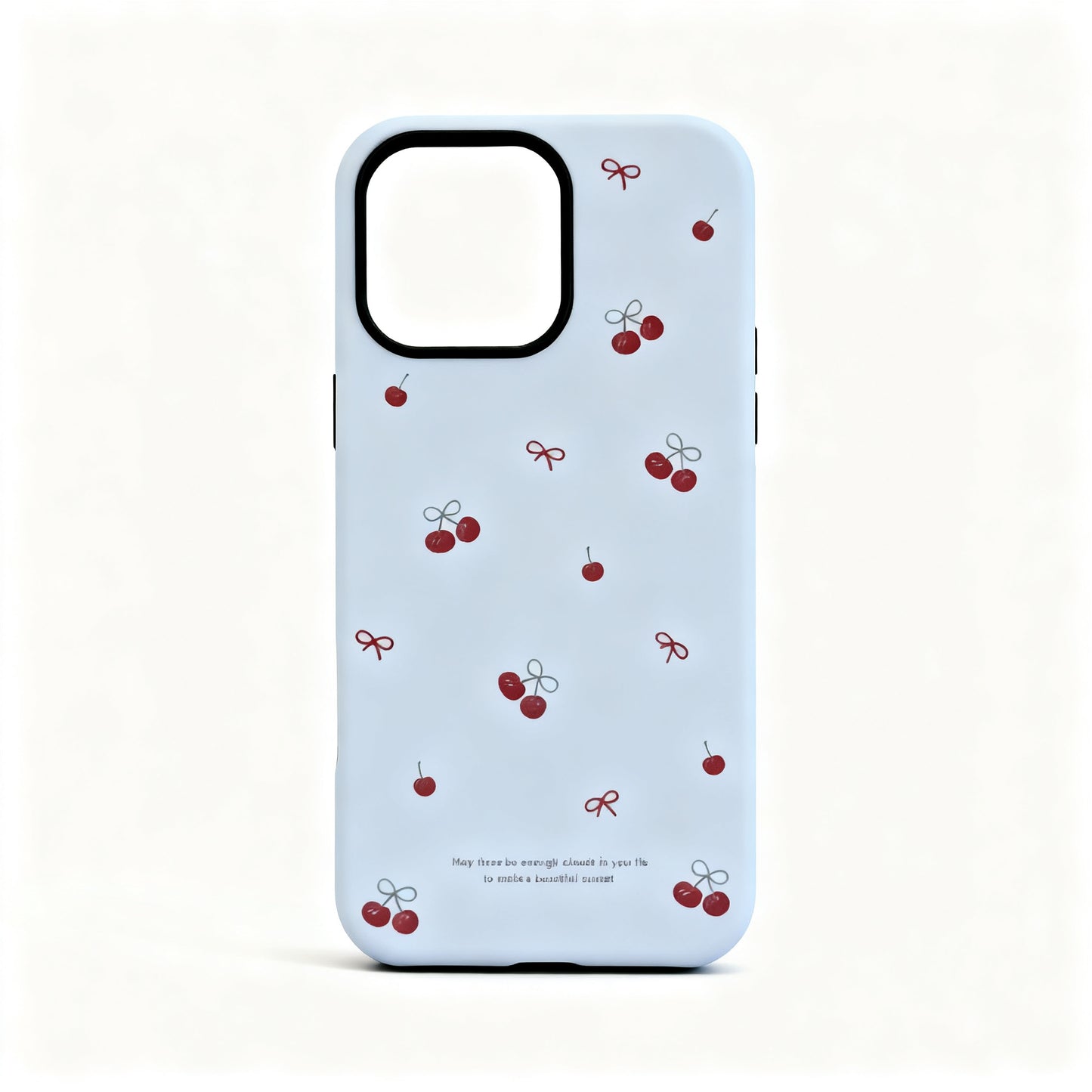 Cute Cherry Magnetic Stand Phone Case for iPhone
