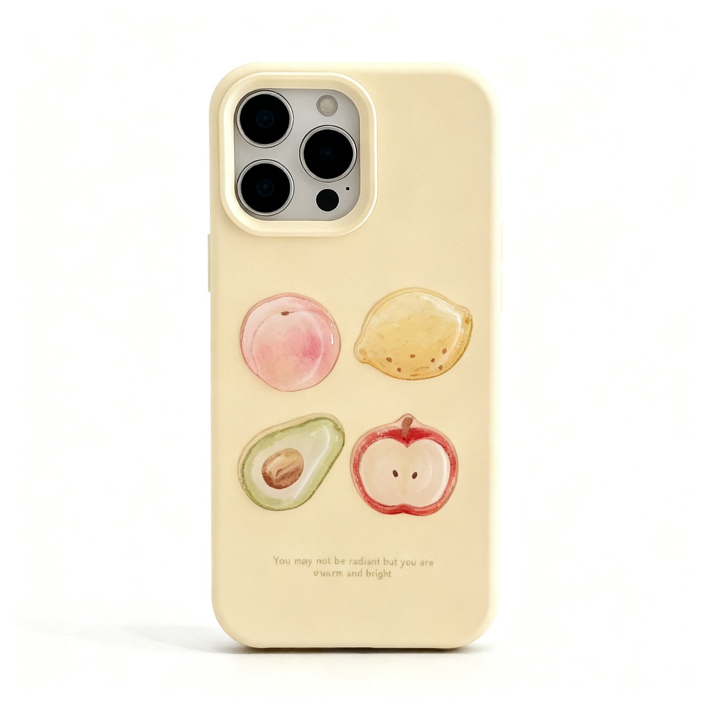 Colorful Fruit Apple Design Soft Phone Case for iPhone
