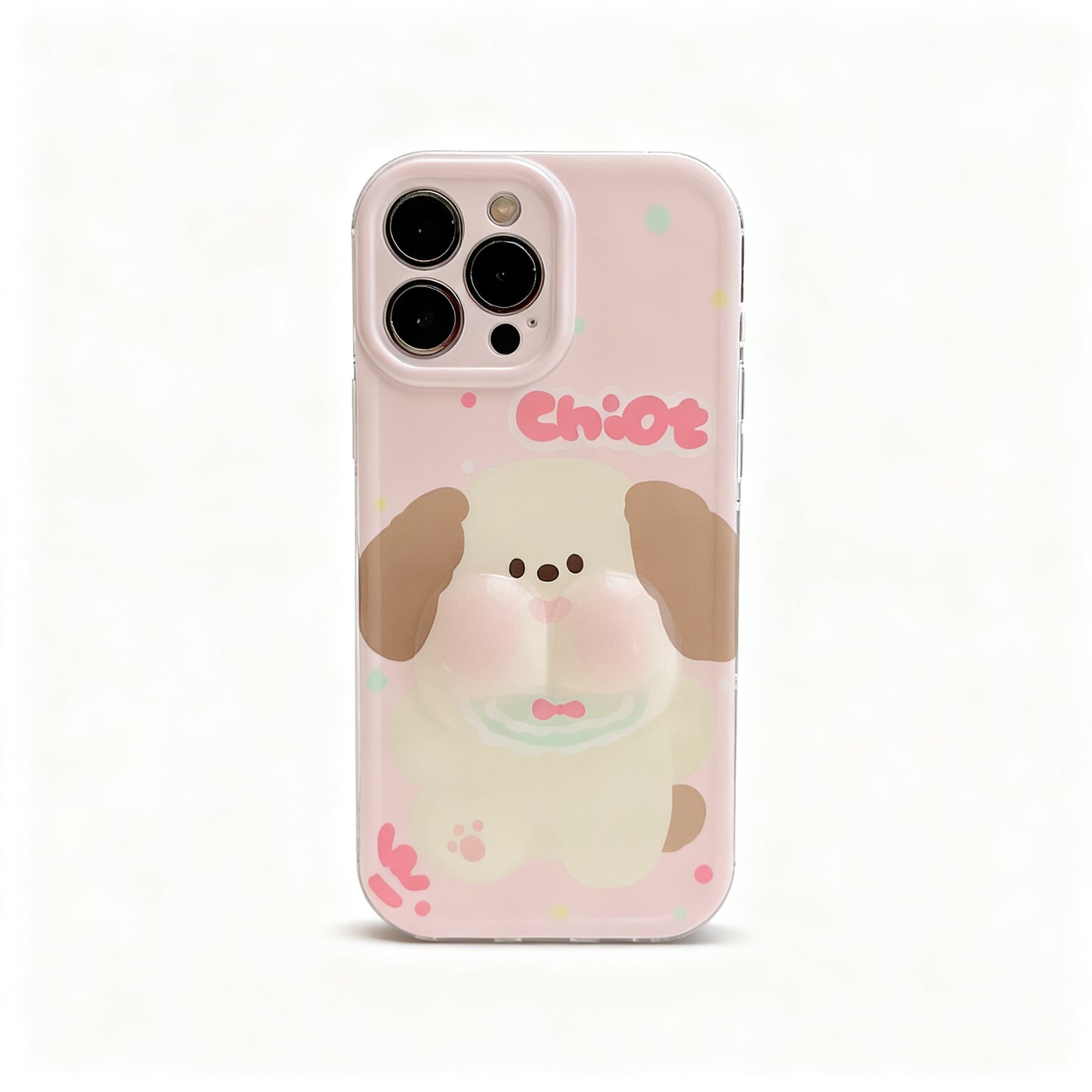 Cute Puppy Butt 3D Phone Case for iPhone