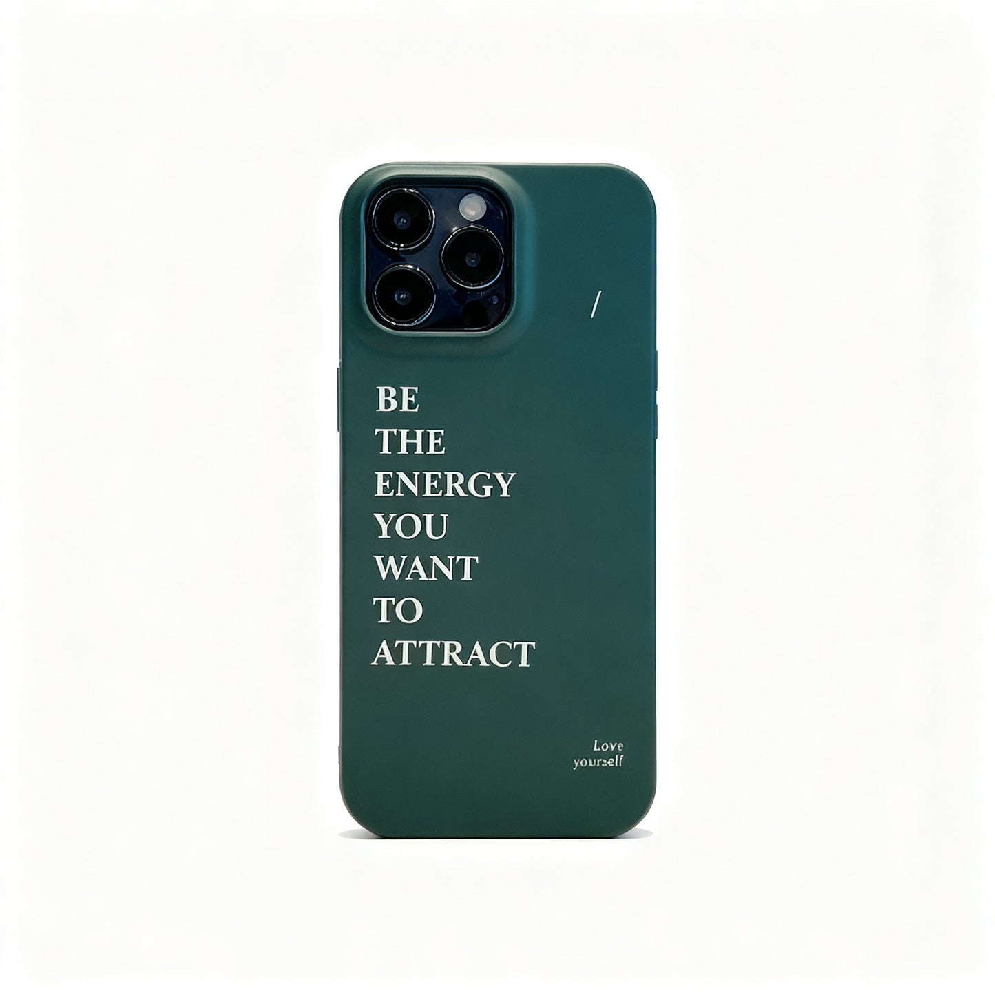Matte Gray Minimalist Phone Case for iPhone