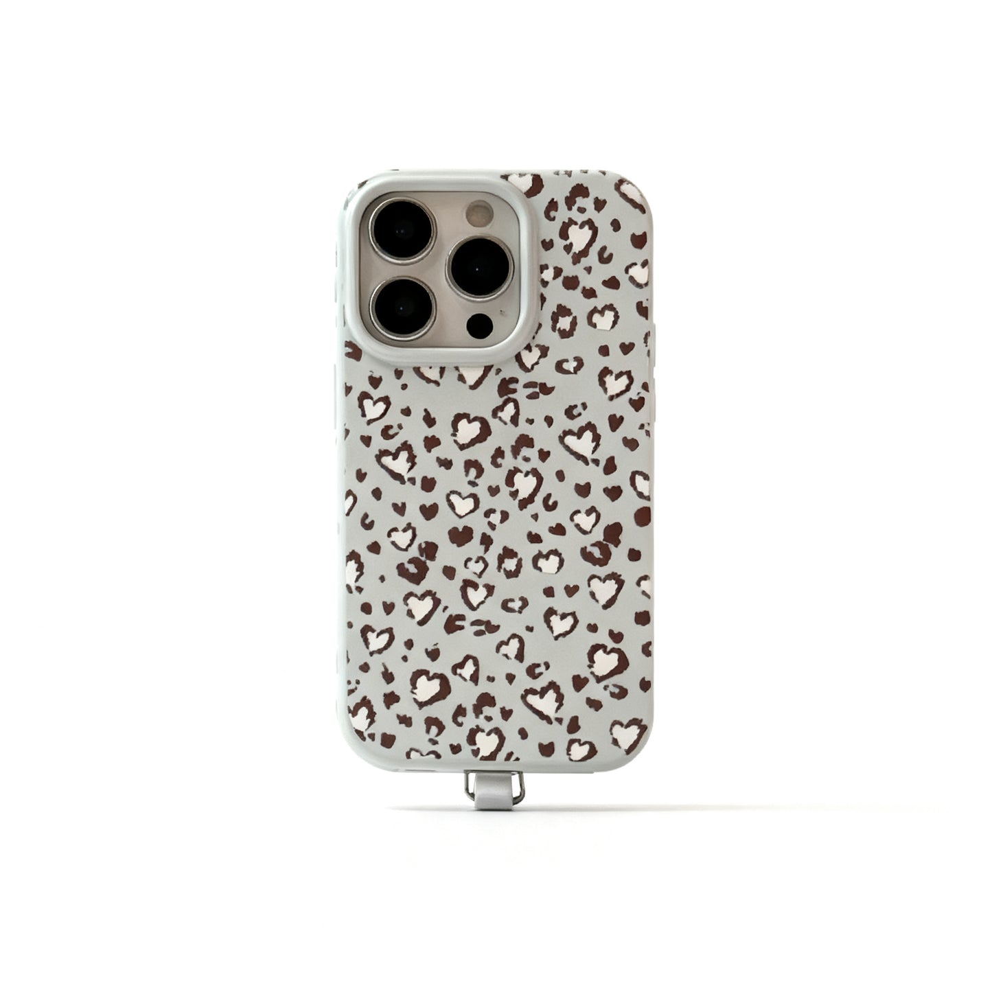Vintage Blue Leopard Print Shockproof Phone Case for iPhone