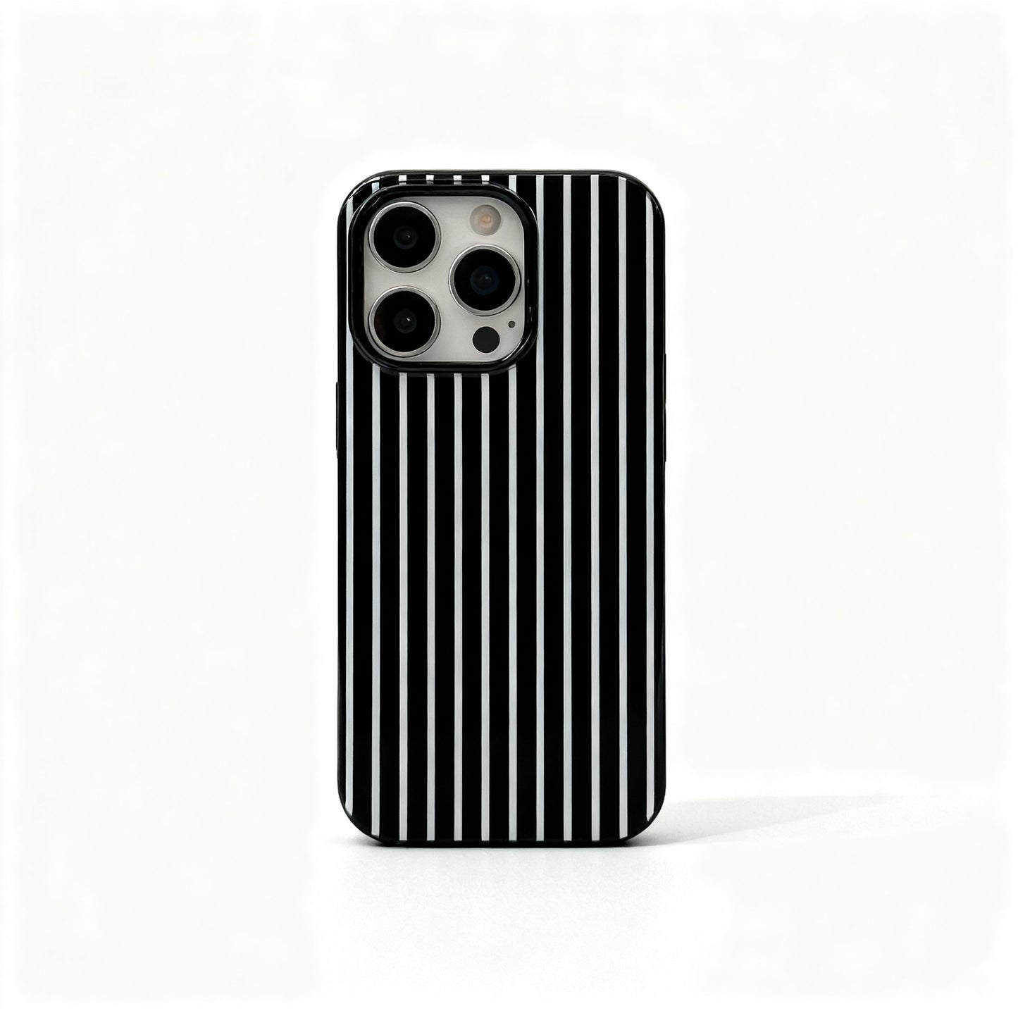 Cool Vertical Stripes Shockproof Phone Case for iPhone