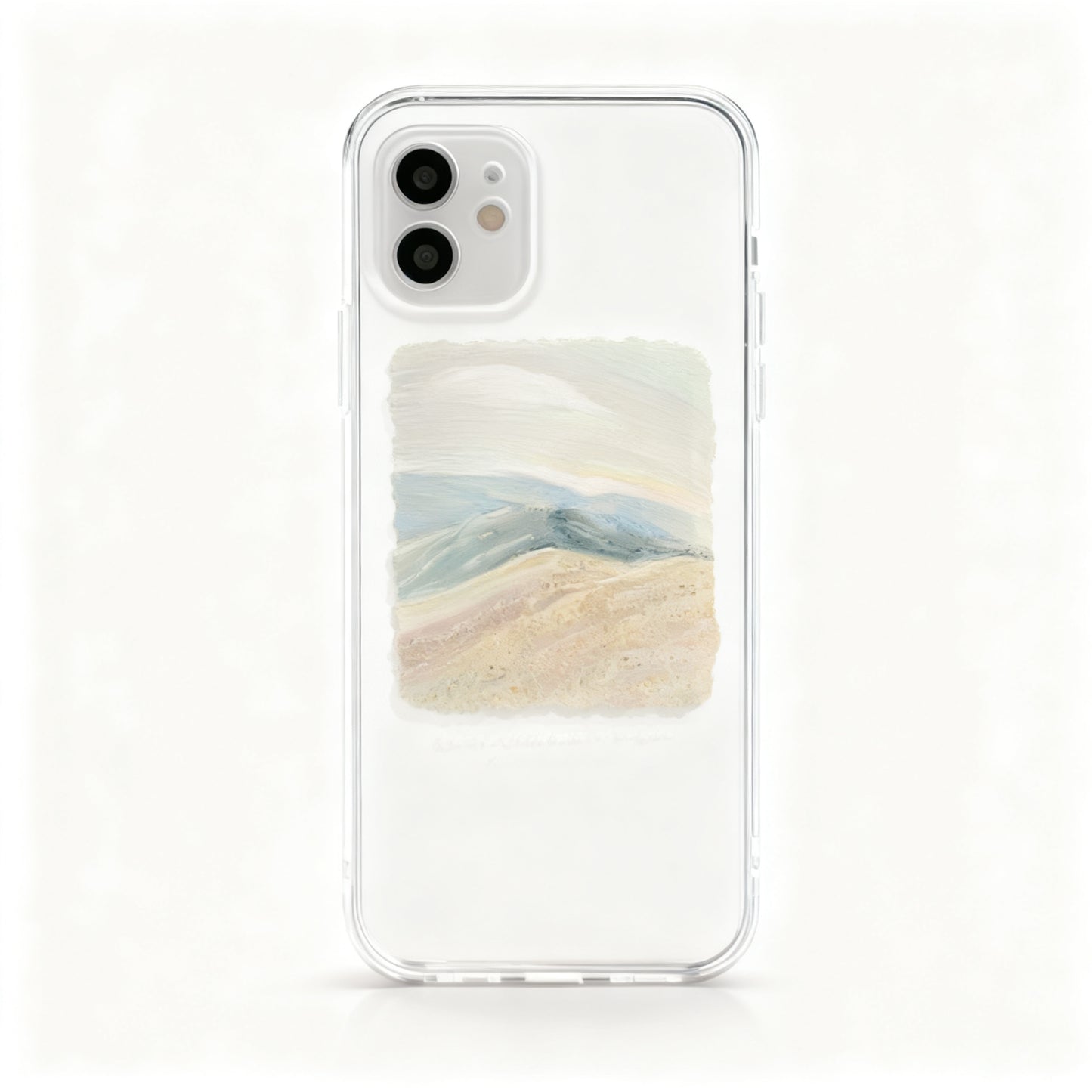 Vintage Oil Painting Landscape Soft Phone Case for iPhone