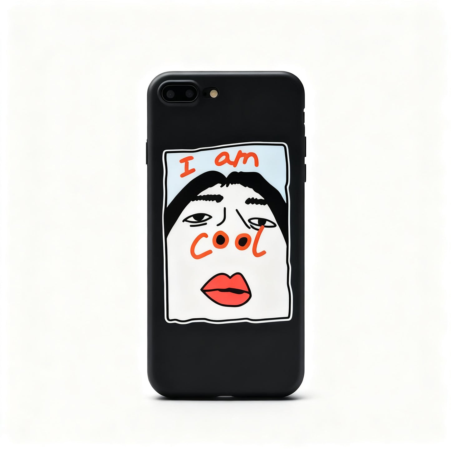 Cute Cartoon Nose Design Soft Phone Case for iPhone