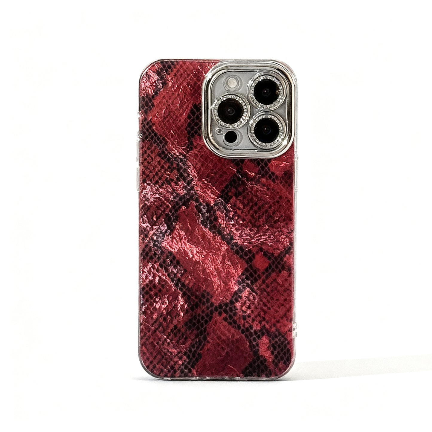 Elegant Python Print Soft Phone Case for iPhone