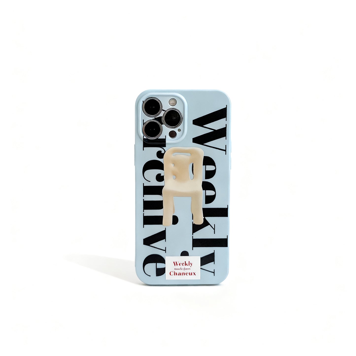 Vintage Chair Pattern Soft Phone Case for iPhone