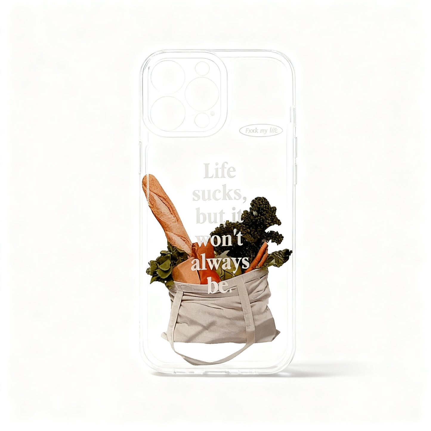 Green Vegetable Pattern Shockproof Phone Case for iPhone