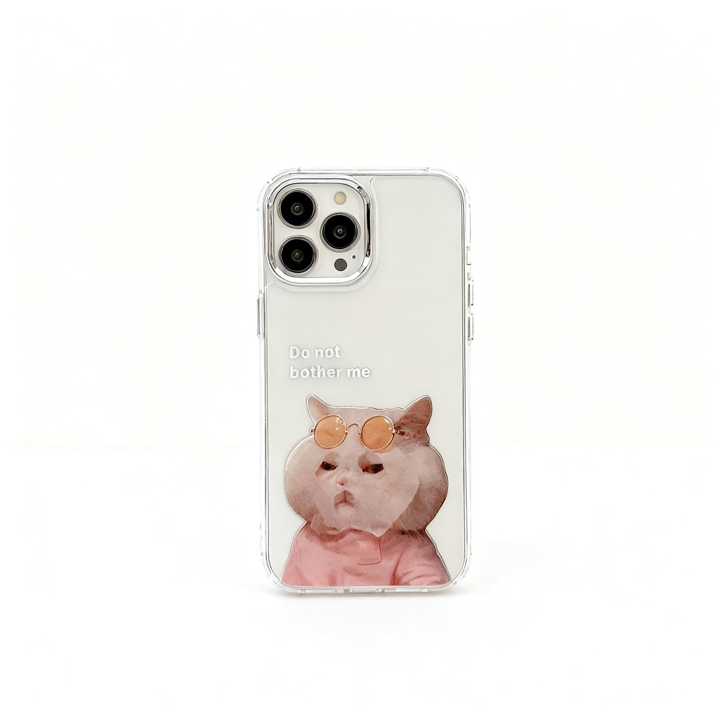 Cute Cat and Dog Mirror Phone Case for iPhone