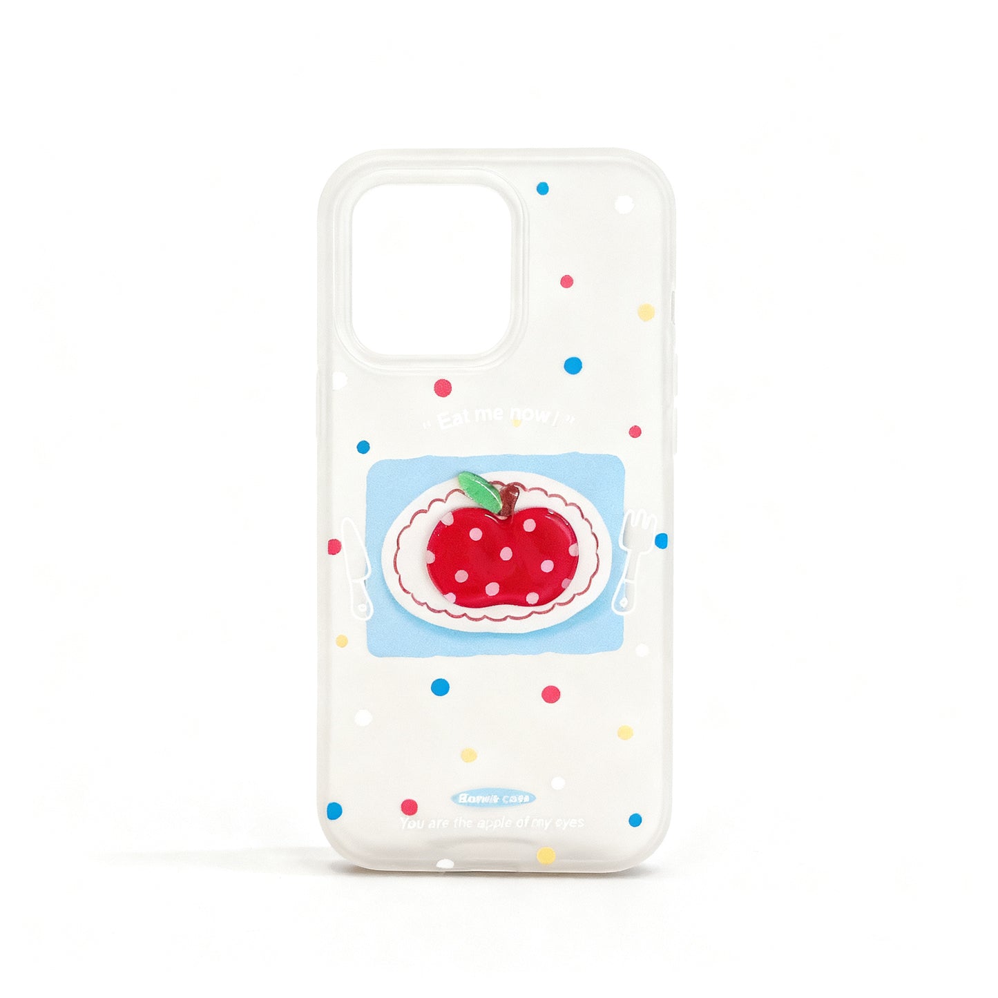 Colorful Polka Dot Soft Silicone Phone Case for iPhone