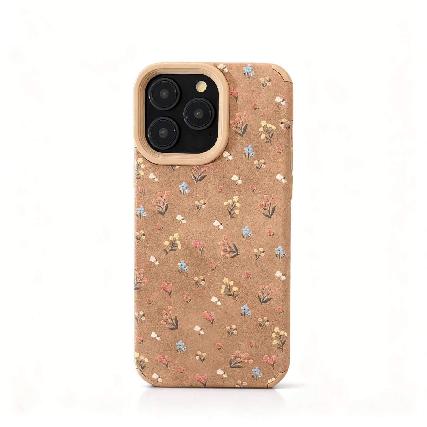 Vintage Floral Soft Phone Case for iPhone