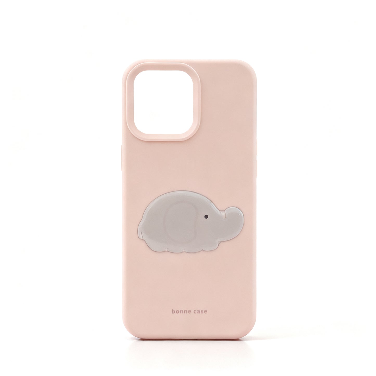 Cute Gray Elephant Soft Phone Case for iPhone