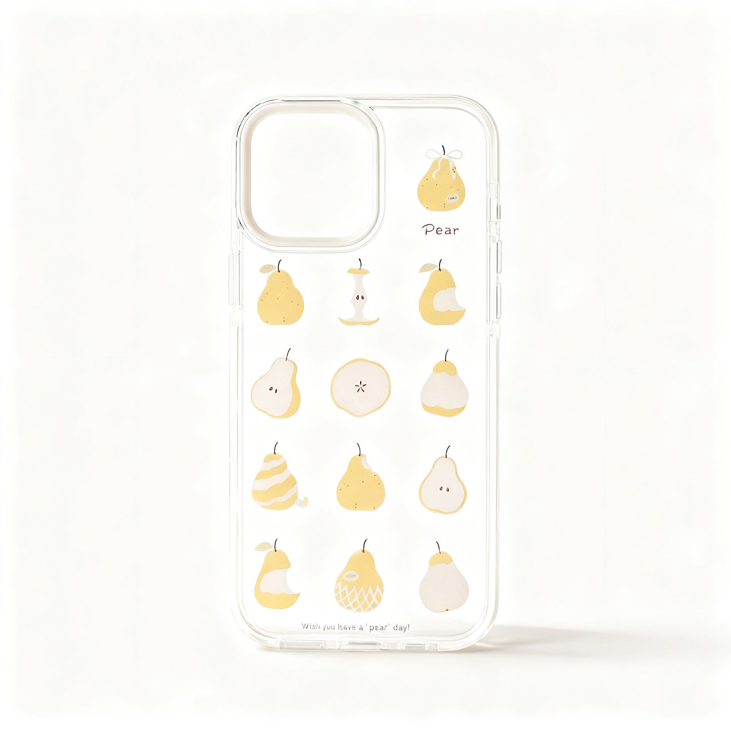 Yellow Pear Magnetic Stand Phone Case for iPhone