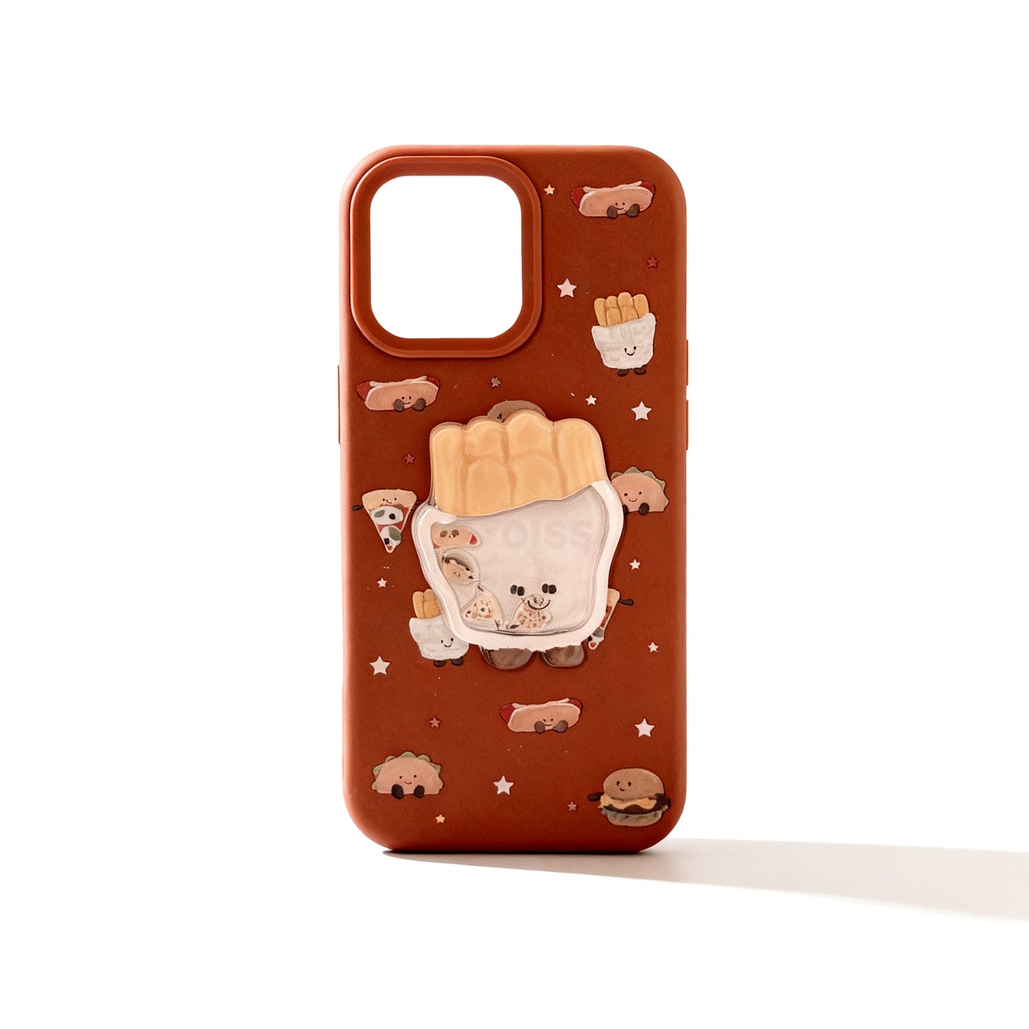 Cute Cartoon French Fries Soft Phone Case for iPhone