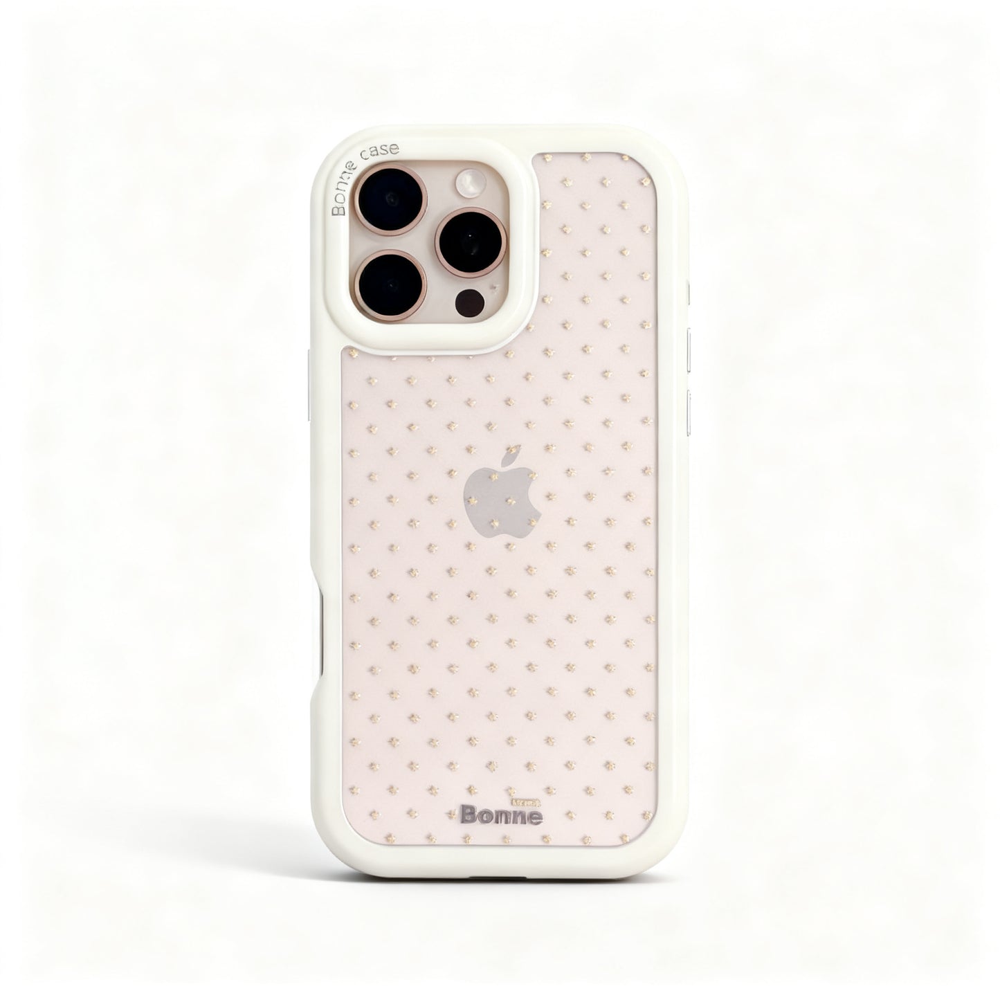 Light Gray Star Design Shockproof Phone Case for iPhone