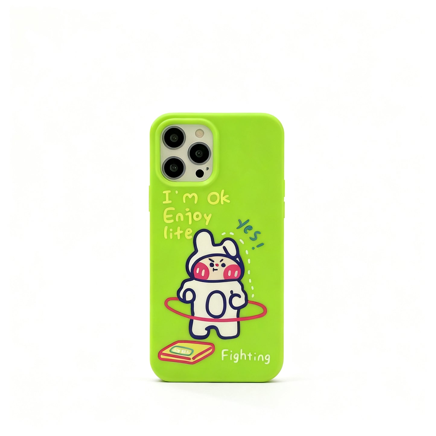 Cute Cartoon Glossy Phone Case for iPhone