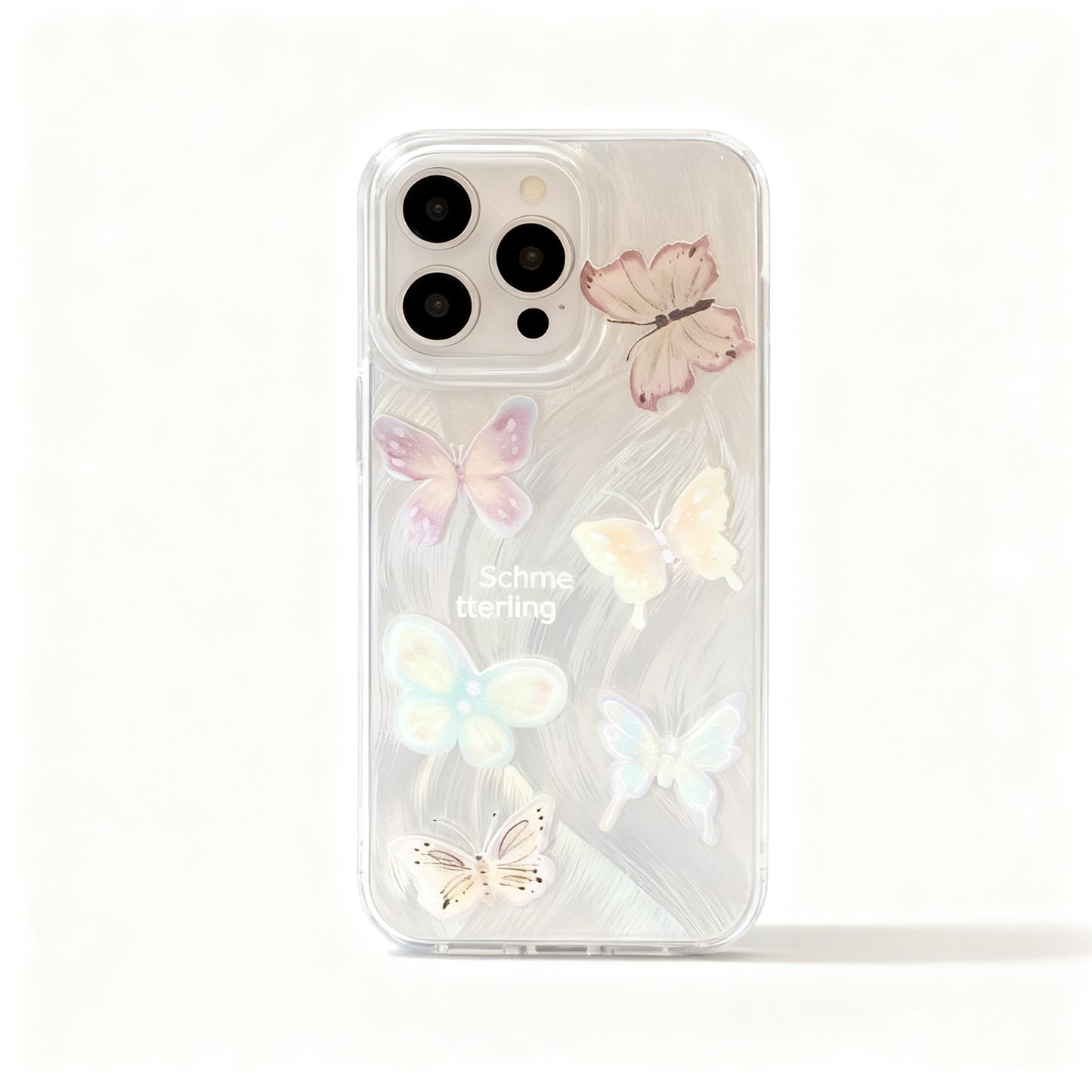 Colorful Dreamy Butterfly Shockproof Phone Case for iPhone