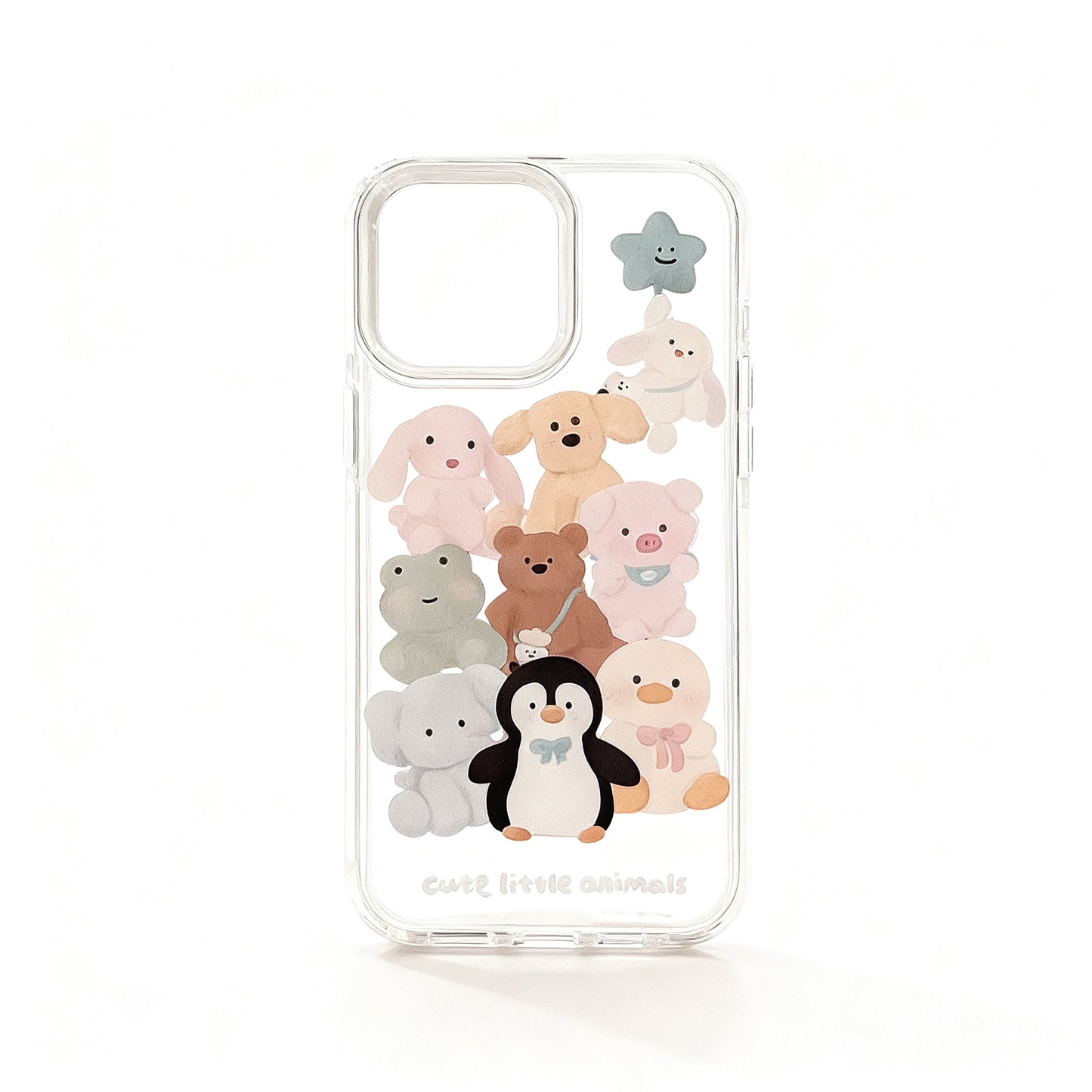 Cute Penguin Design Shockproof Phone Case for iPhone