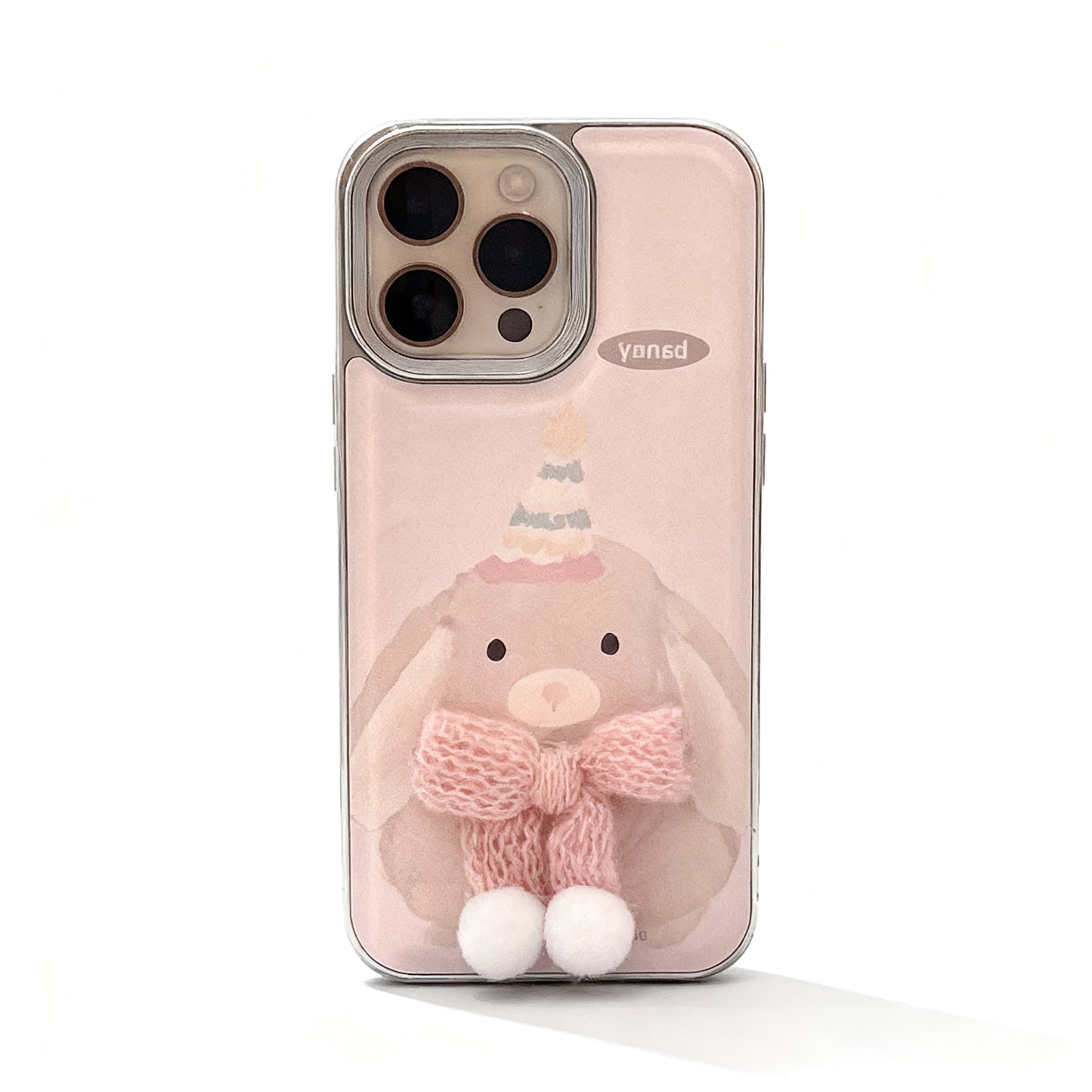 Cute Plush Animal Phone Case for iPhone