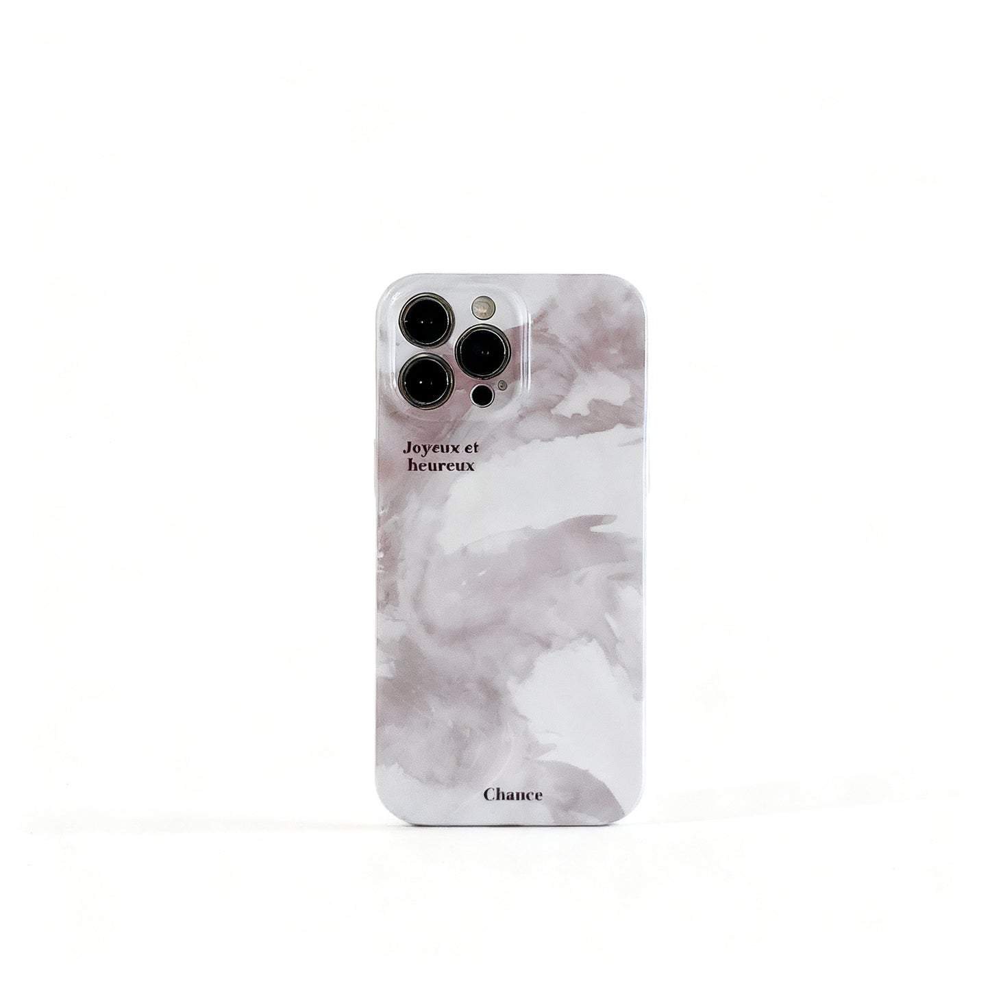Elegant Marble Print Matte Phone Case for iPhone