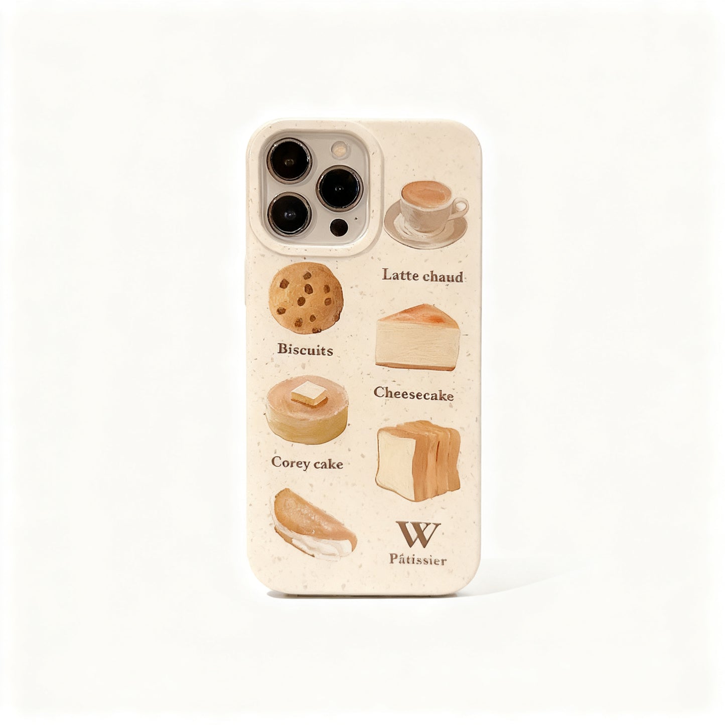 Vintage Wheat Straw Eco-Friendly Phone Case for iPhone