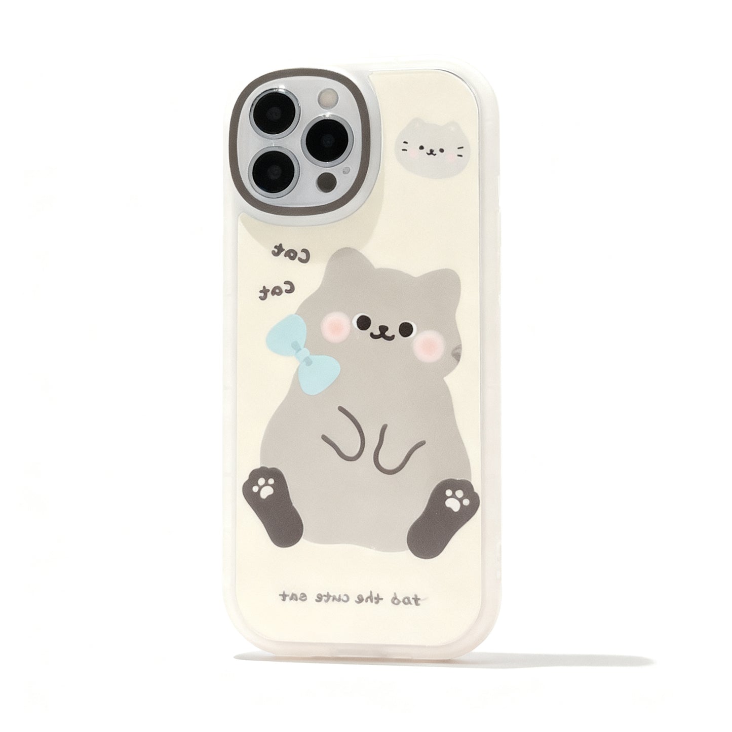 Cute Cat Design Soft Phone Case for iPhone
