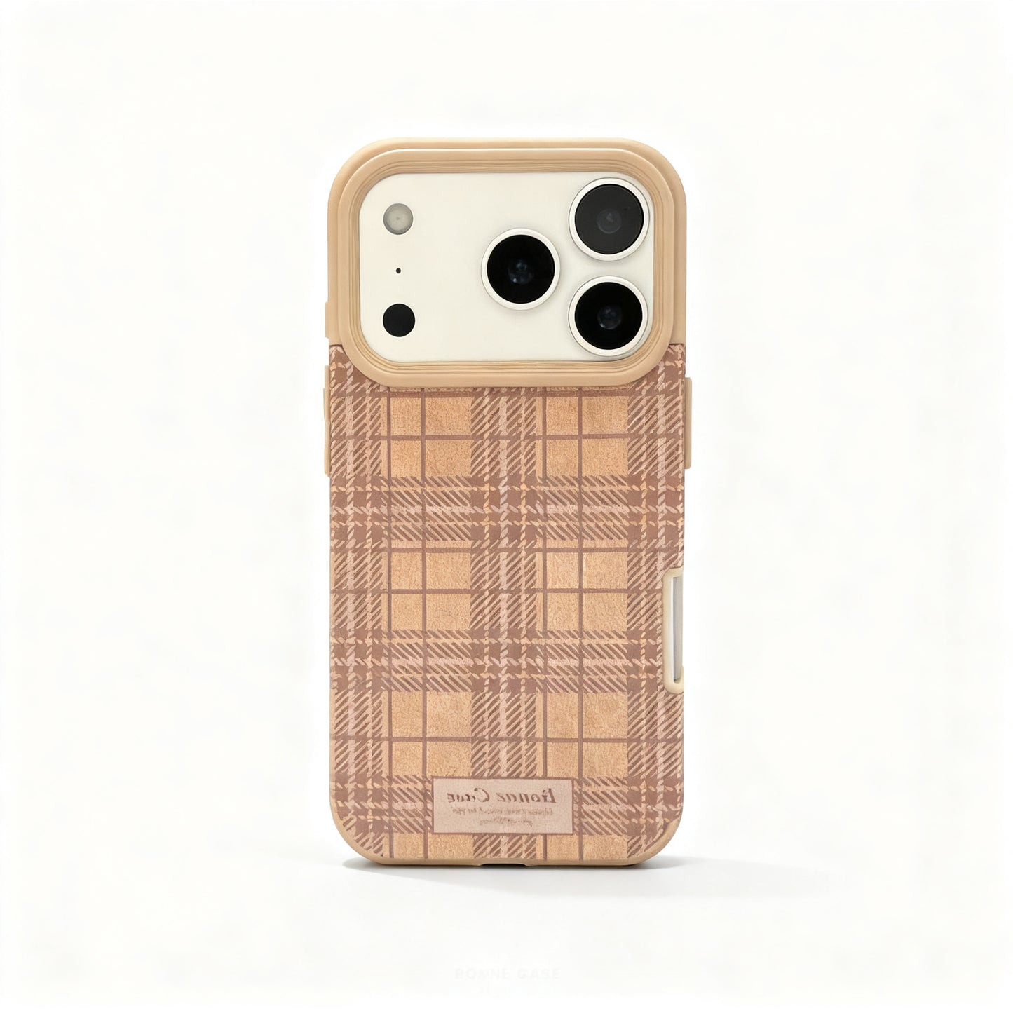 Vintage Brown Leather Soft Phone Case for iPhone
