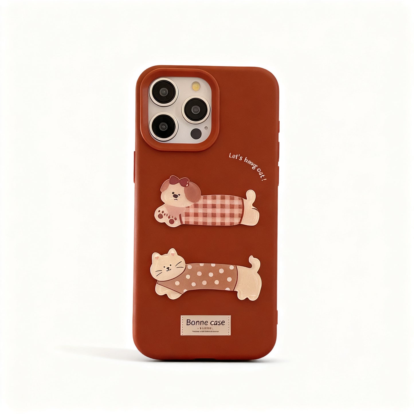 Vintage Red Cartoon Soft Phone Case for iPhone